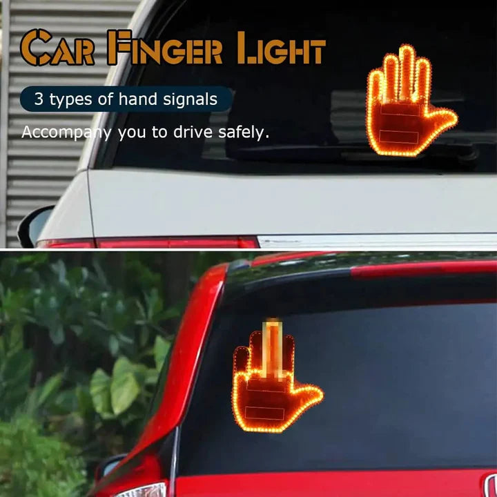 Car Middle Finger Light LED