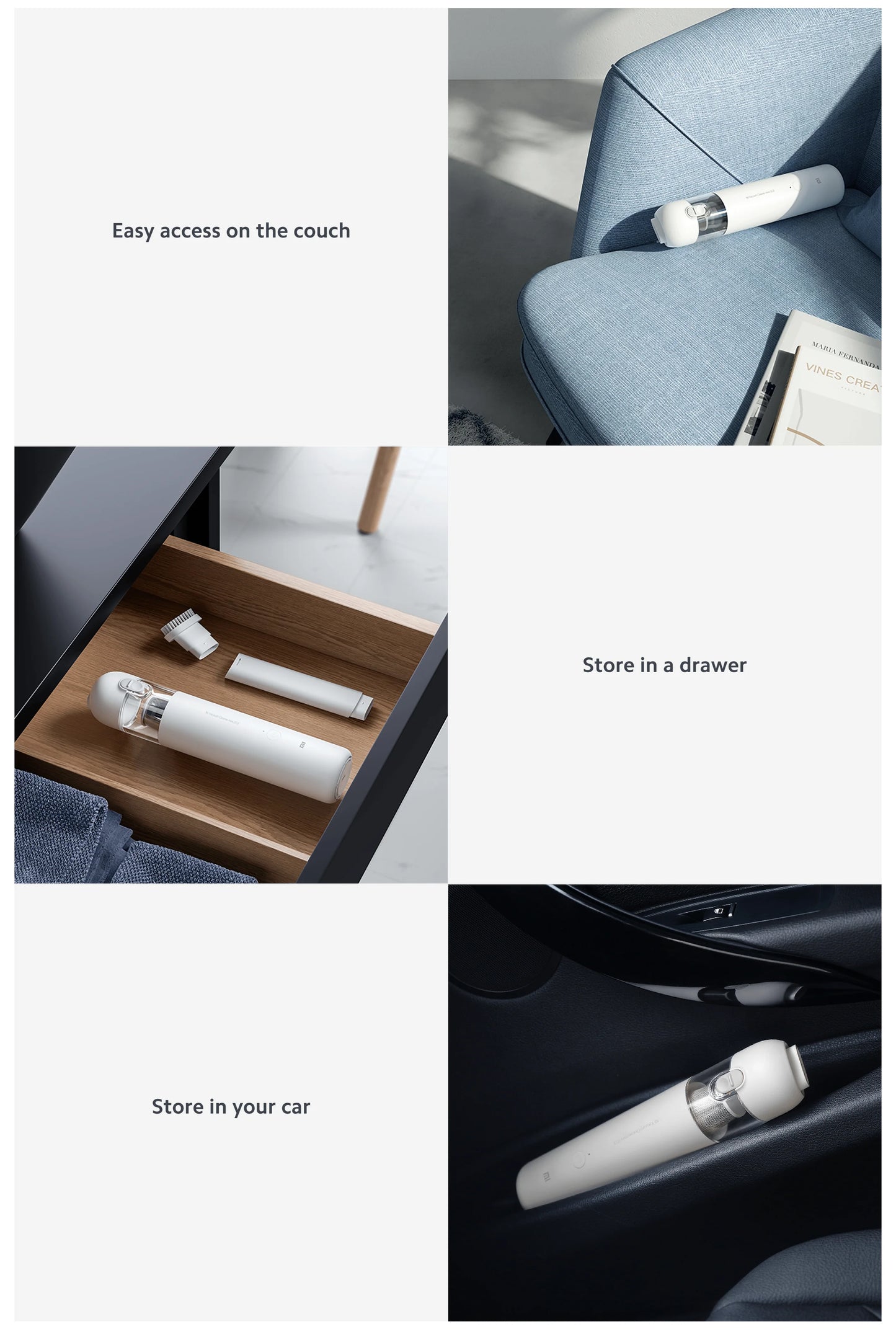 Xiaomi Handheld Mini Car Vacuum Cleaner