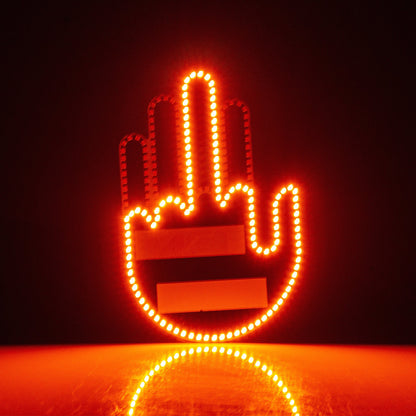 Car Middle Finger Light LED