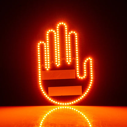 Car Middle Finger Light LED